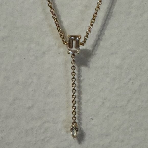 GOOP BONDEYE JEWELRY SWEET JOLLIE DROP NECKLACE 879.00 - Picture 1 of 6